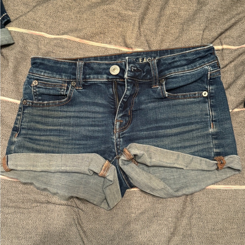 American Eagle Super Stretch Jean Shorts